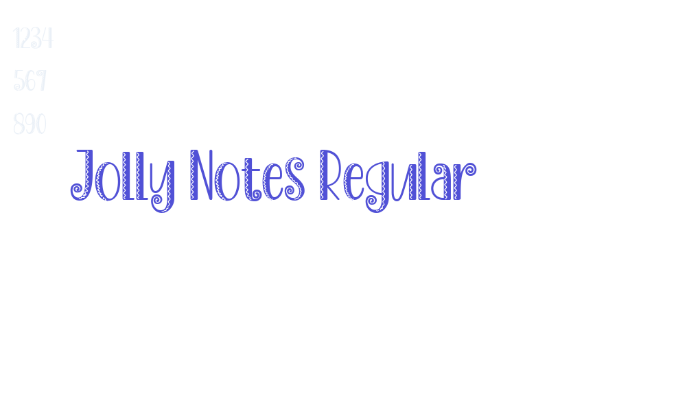 Jolly Notes Regular-font-download