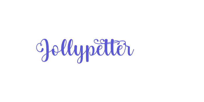 Jollypetter Font Download