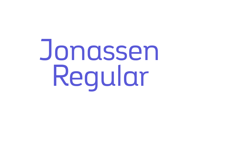 Jonassen Regular Font Download