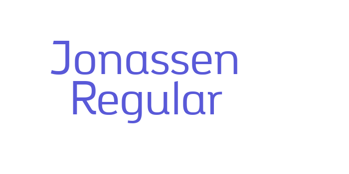 Jonassen Regular Font Download