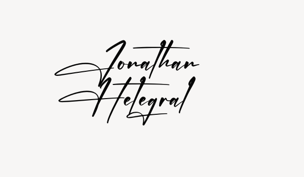 Jonathan Hetegral Font