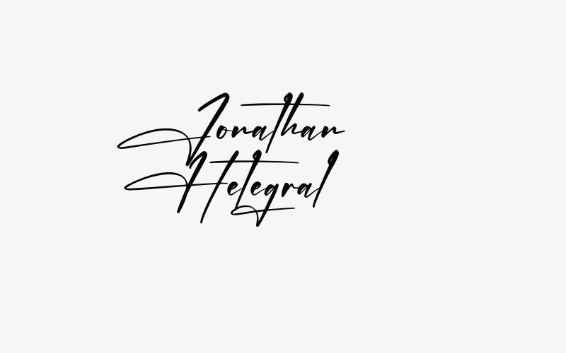 Jonathan Hetegral Font