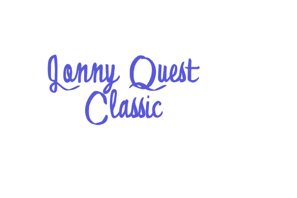 Jonny Quest Classic Font