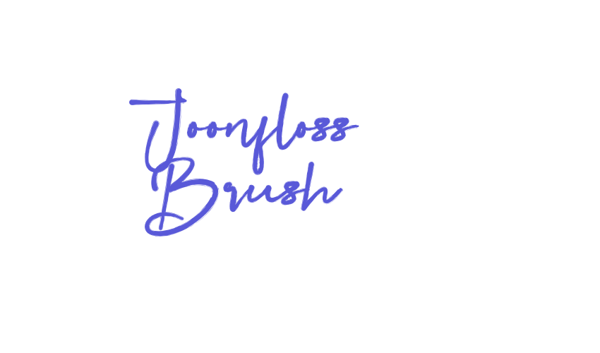 Joonfloss Brush Font Download