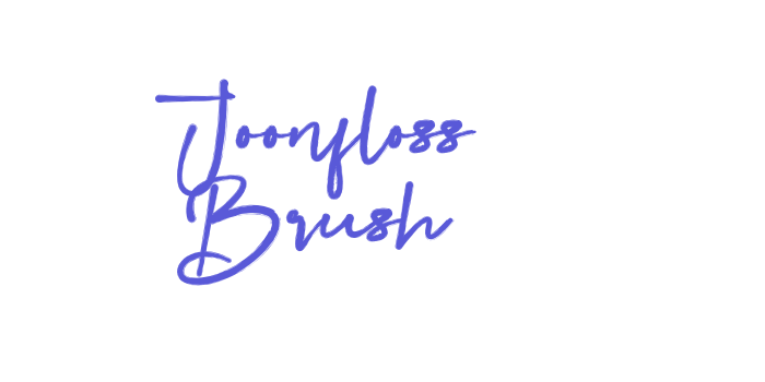 Joonfloss Brush Font Download