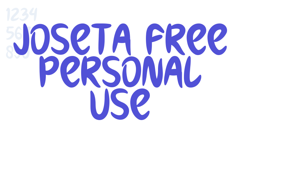 Joseta Free Personal Use-font-download