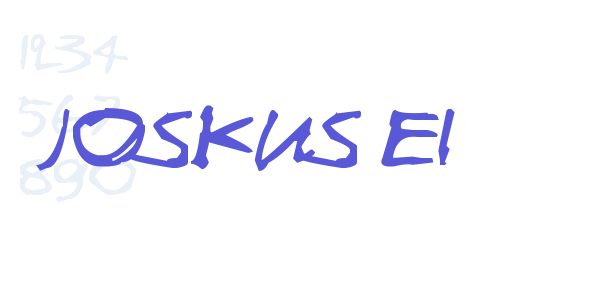 Joskus Ei font free