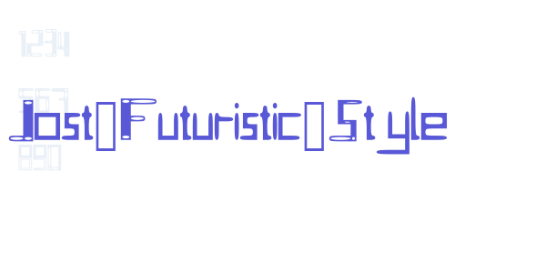 Jost_Futuristic_Style font