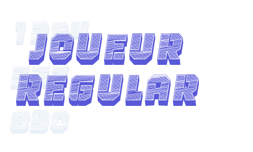 Joueur Regular Font Download