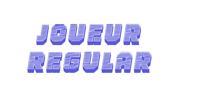 Joueur Regular Font