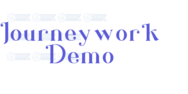 Journeywork Demo font free