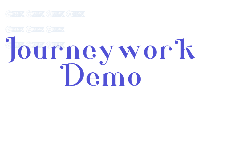 Journeywork Demo-font-download