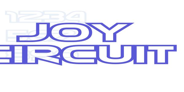 Joy Circuit font free