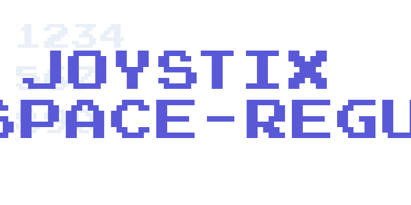 Joystix Monospace-Regular font