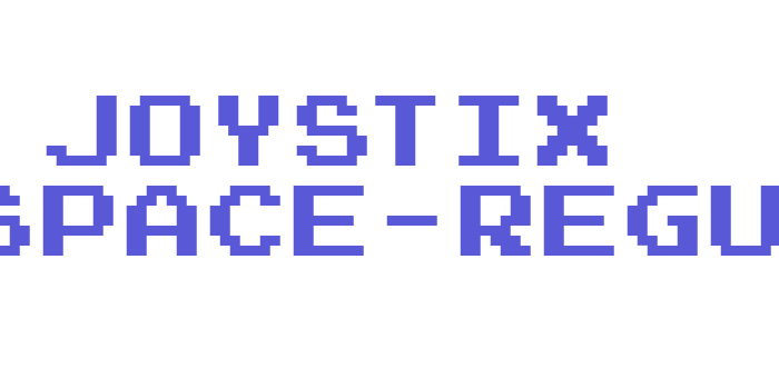 Joystix Monospace-Regular Font Download