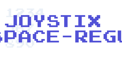 Joystix Monospace-Regular-font-download