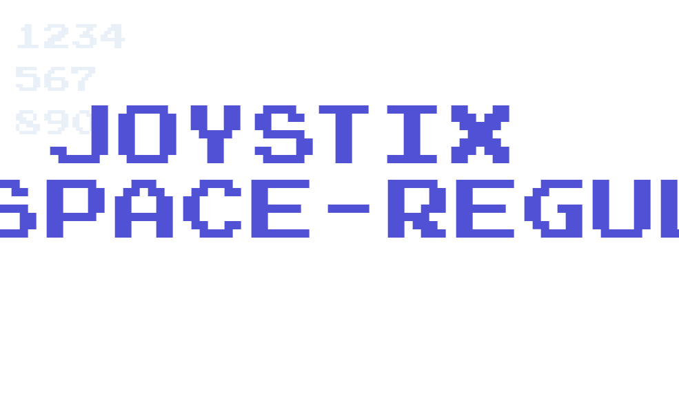 Joystix Monospace-Regular-font-download