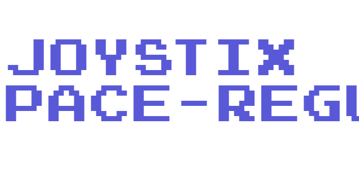 Joystix Monospace-Regular Font