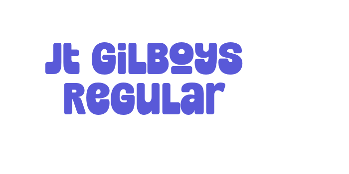 Jt Gilboys Regular Font Download