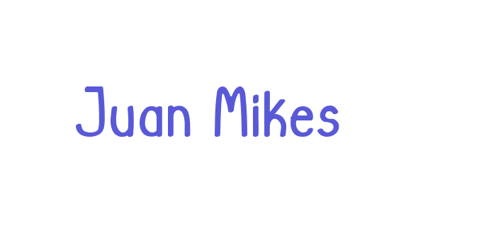 Juan Mikes Font