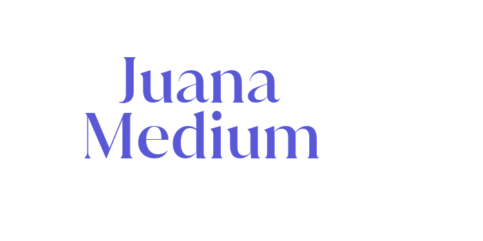 Juana Medium Font Download