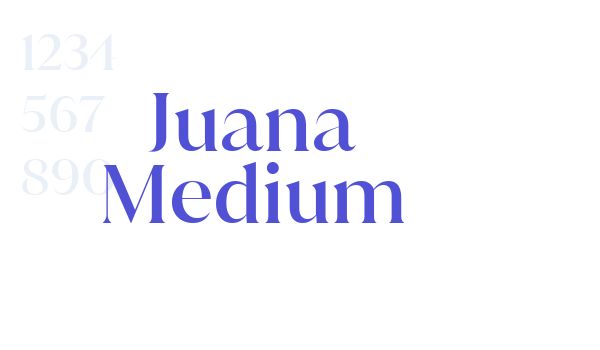 Juana Medium font download