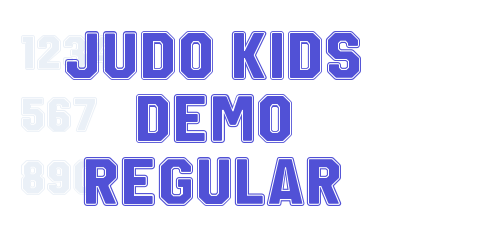 Judo Kids Demo Regular-font-download
