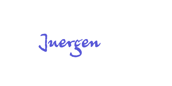 Juergen Font Download