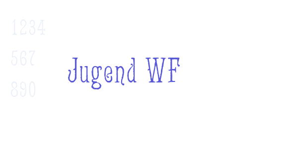 Jugend WF font free