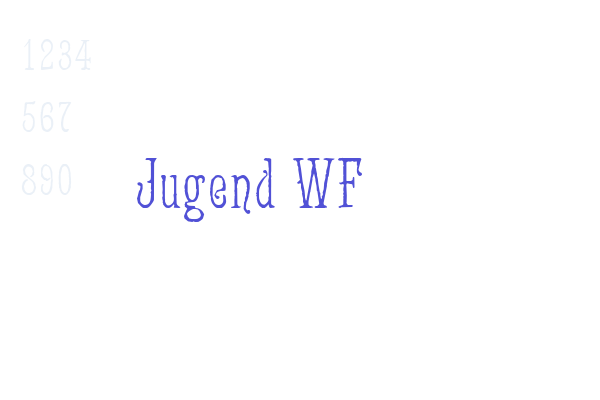 Jugend WF Font Download