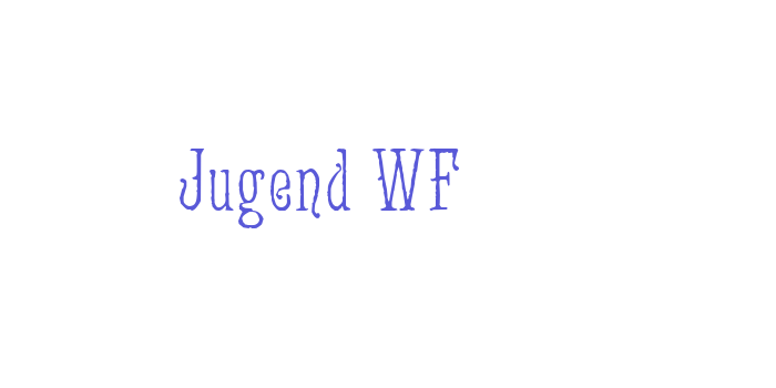 Jugend WF Font Download