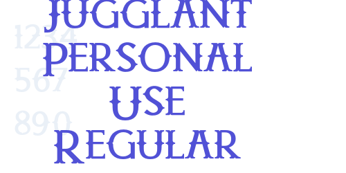 Jugglant Personal Use Regular-font-download