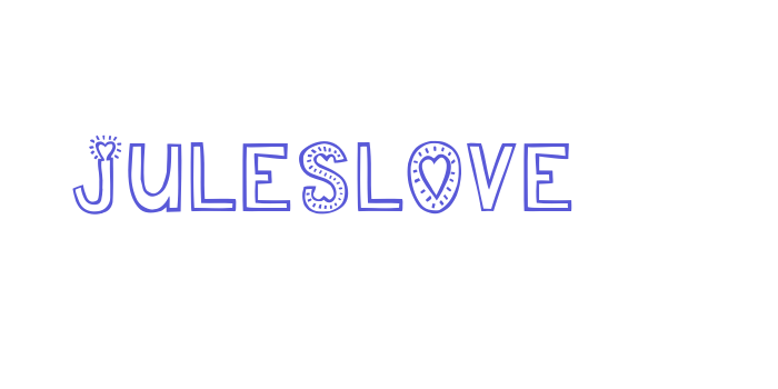 JulesLove Font Download