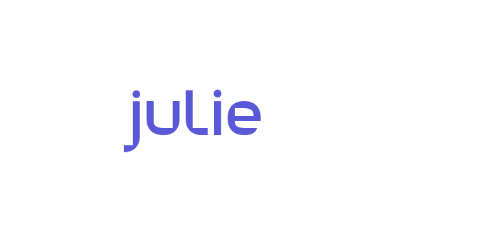 Julie01 Font Download