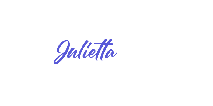 Julietta Font Download