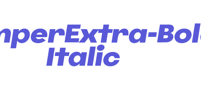 JumperExtra-Bold Italic Font Download