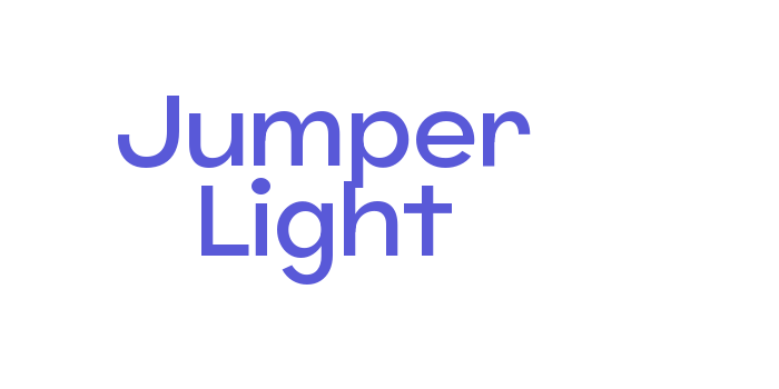 Jumper Light Font Download