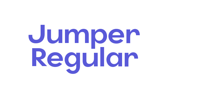 Jumper Regular Font Download