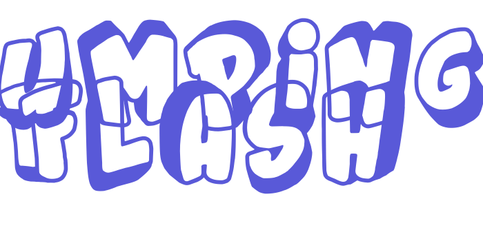 Jumping Flash Font Download