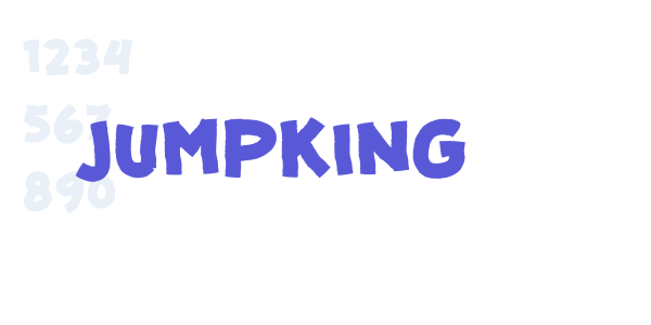 Jumpking font