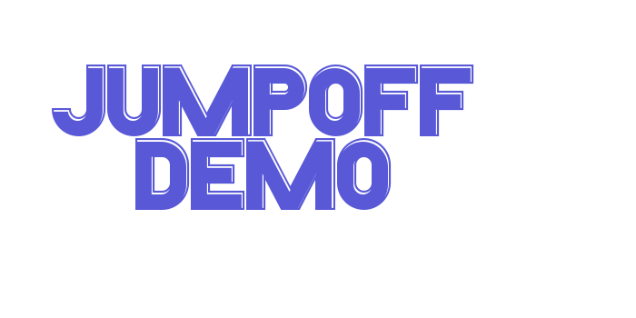 Jumpoff Demo Font Download