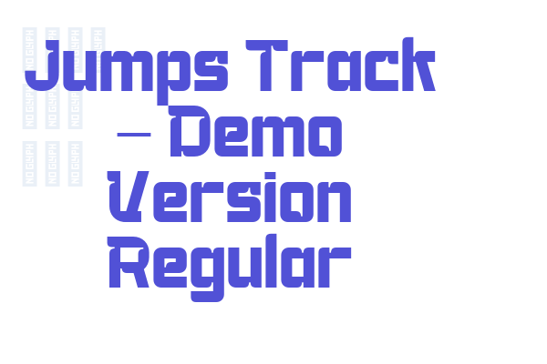 Jumps Track – Demo Version Regular