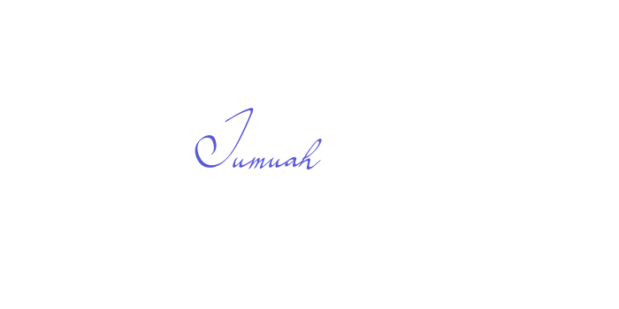 Jumuah Font Download