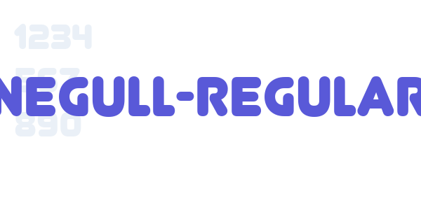 Junegull-Regular font