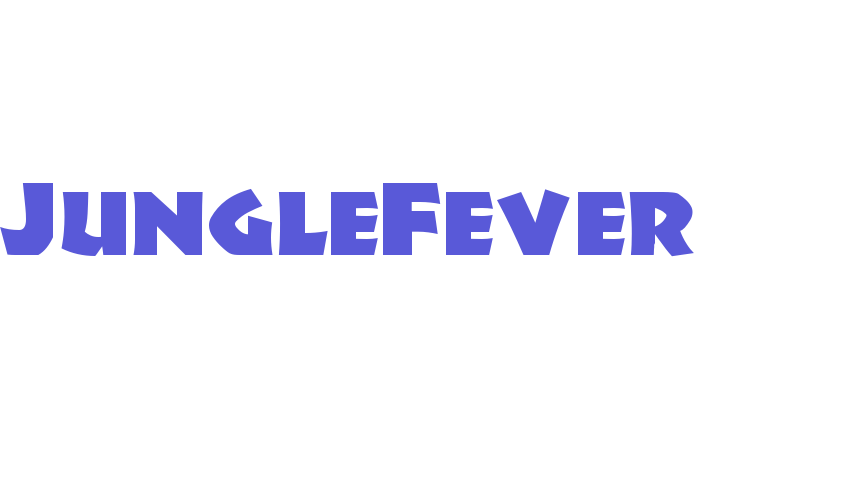 JungleFever Font