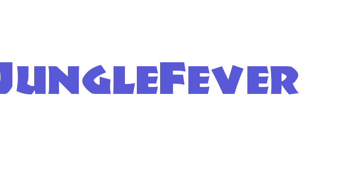 JungleFever Font Download