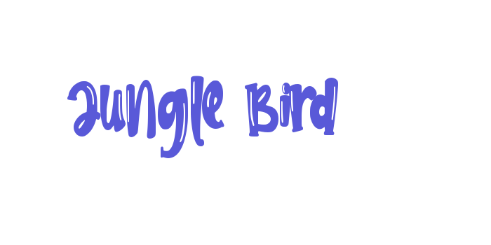 Jungle Bird Font Download