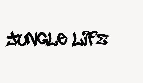 Jungle LIFE Font