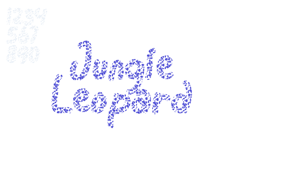 Jungle Leopard-font-download