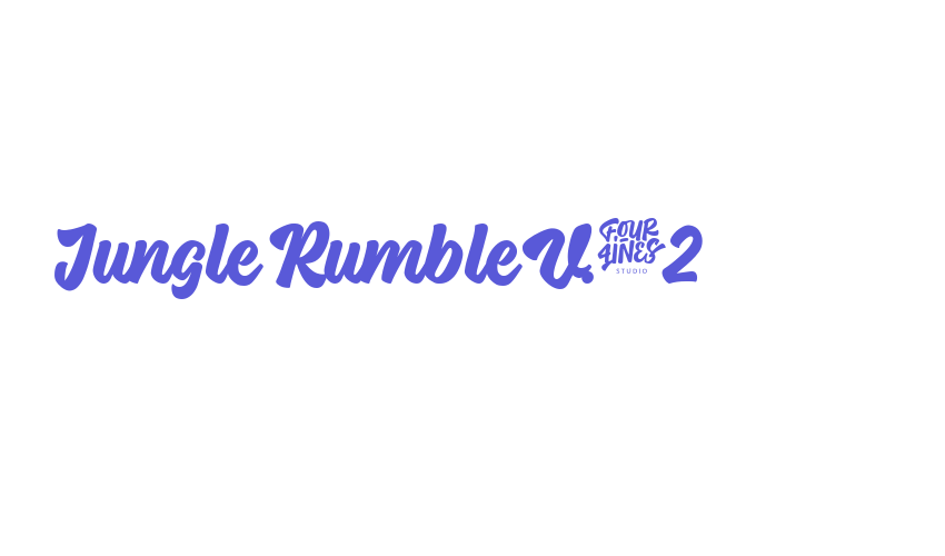 Jungle Rumble V.02 Font